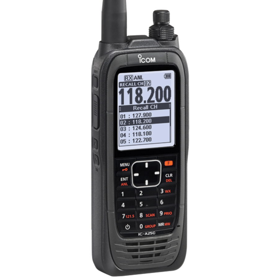 Icom IC-A25CE VHF Handheld Air Band Comm's Transceiver  - In Stock image 0